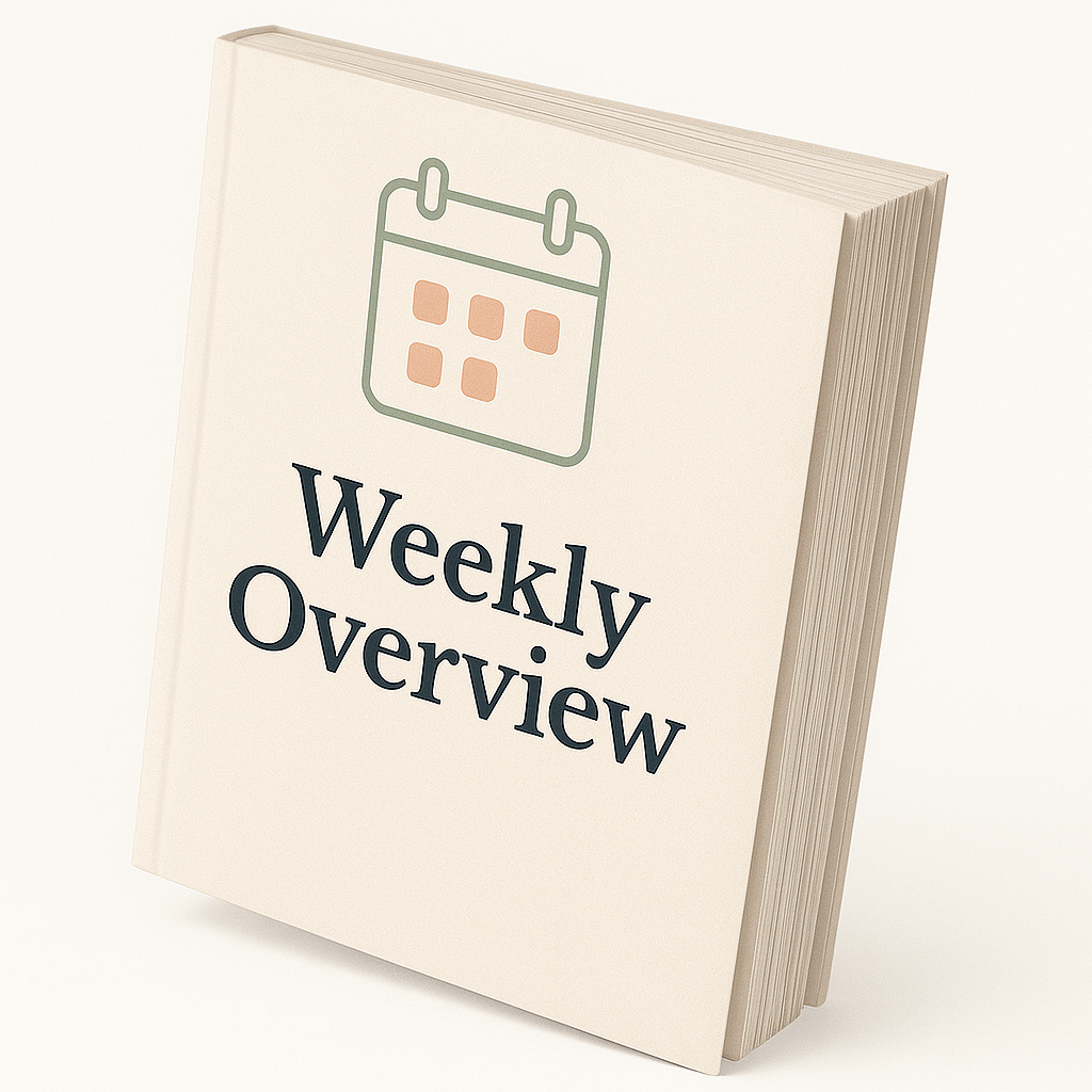 The weekly overview
